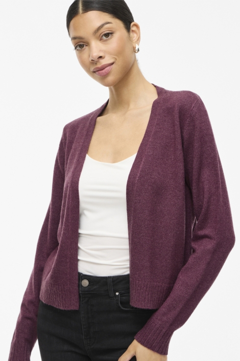 Vila viril short l/s knit cardigan-noos